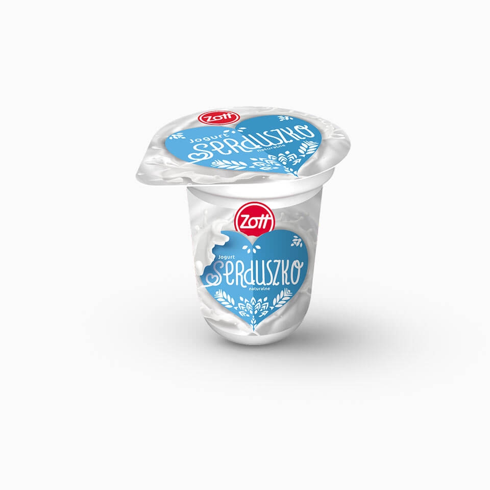 Projekt opakowania jogurtów Zott